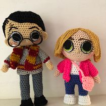 Mi proyecto del curso: Amigurumis: personas tejidas a crochet. Arts, Crafts, To, Design, Fiber Arts, Crochet, Amigurumi, and Textile Design project by maestrajulia - 04.14.2023