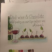 My project for course:  Flavorful Food Illustration with Watercolor. Projekt z dziedziny Trad, c, jna ilustracja,  Sztuki piękne,  Malarstwo i Malowanie akwarelą użytkownika joshively - 13.04.2023