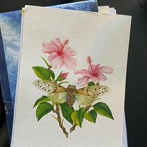 My project for course: Naturalistic Illustration in Watercolor and Gouache. Fine Arts, Painting, Watercolor Painting, Botanical Illustration, Naturalistic Illustration, and Gouache Painting project by Kate Beatham - 04.14.2023