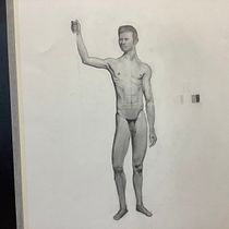 Mi proyecto del curso: Dibujo realista de la figura humana. Traditional illustration, Fine Arts, Sketching, Pencil Drawing, Drawing, Realistic Drawing, and Figure Drawing project by gabimpkin - 04.14.2023