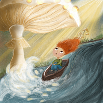 My project for course: Children’s Illustration with Procreate: Paint Magical Scenes. Ilustração tradicional, Ilustração digital, Ilustração infantil, Pintura digital, e Álbum ilustrado projeto de Laura Mikulová - 10.04.2023