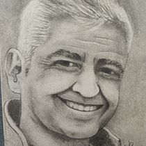 Mi proyecto del curso: Retrato realista al carboncillo. Ilustração tradicional, Artes plásticas, Desenho, Desenho de retrato, e Desenho realista projeto de Beatriz alvarez frade - 14.04.2023