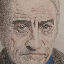 Mi proyecto del curso: Retrato realista con lápices de colores. Traditional illustration, Fine Arts, Pencil Drawing, Drawing, Portrait Drawing, Realistic Drawing, Artistic Drawing, and Colored Pencil Drawing project by Mariana Laura - 04.15.2023