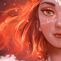 Mi proyecto del curso: Retratos digitales de fantasía con Photoshop. Traditional illustration, Drawing, Digital Illustration, Portrait Drawing, Digital Drawing, and Digital Painting project by Ana Maria - 04.15.2023