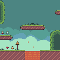 My project for course: Creation of Pixel Art Scenes for Video Games. Un progetto di Animazione 2D, Animazione 3D, Videogiochi, Pixel art, Progettazione di videogiochi e Sviluppo di videogiochi di Abedalkareem Omreyh - 15.04.2023