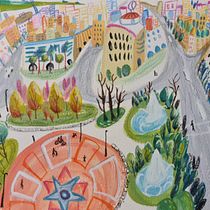 Mi proyecto del curso: Sketchbook pictórico en gouache. Ilustração tradicional, Esboçado, Desenho, Ilustração arquitetônica, Sketchbook, e Pintura guache projeto de Laura Zuluaga - 15.04.2023