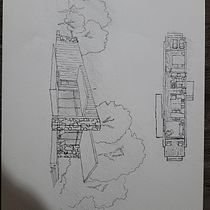 Meu projeto do curso: Ilustração artística de arquitetura à mão livre. Un projet de Architecture, Dessin au cra, on et Illustration architecturale de Andressa Schivinski - 15.04.2023