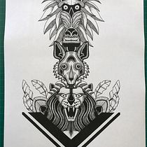 My project for course: Illustration with Black and White Hatching. Un progetto di Illustrazione tradizionale, Belle arti, Disegno a matita e Disegno di alisha_ink - 15.04.2023