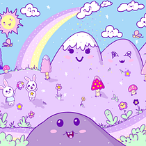 Mi proyecto del curso: Diseño de mundos kawaii: crea ilustraciones alegres. Character Design, Digital Illustration, and Manga project by Danielis Fermín - 04.16.2023