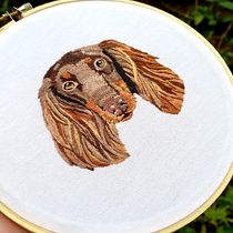 Mi proyecto del curso: Needle painting para principiantes-Karol B Ein Projekt aus dem Bereich Stickerei, Naturalistische Illustration und Textildesign von Karol Barrantes Chaves - 15.04.2023