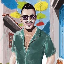 Mi proyecto del curso: Retratos pictóricos con técnicas digitales. Ilustração digital, Desenho de retrato, e Pintura digital projeto de Iñaki Retegi - 16.04.2023