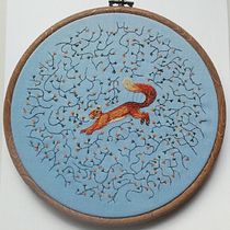 Mi proyecto del curso: Bordado con needle painting: recrea la belleza de la vida salvaje . % Sonia Pardo Martín tarafından hazırlanan Geleneksel illüstras, on, Nakış, Ve Tekstil Tasarımı projesi - 04.16.2023