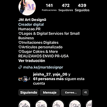 Mi proyecto del curso: Introducción al marketing digital en Instagram Ein Projekt aus dem Bereich Marketing, Social Media, Digitales Marketing, Mobile Marketing, Instagram und Marketing für Instagram von Jeisy Marie - 15.04.2023