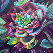 My project for course: Creation of Color Palettes with Watercolor. Traditional illustration, Fine Arts, Painting, Watercolor Painting, and Color Theor project by Lyndsay Stephenson - 04.16.2023