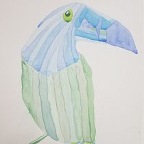 Mi proyecto del curso: Técnicas experimentales de acuarela para principiantes. Un progetto di Illustrazione tradizionale, Belle arti, Pittura ad acquerello e Illustrazione naturalistica di Jose Emilio Bencosme Zayas - 16.04.2023