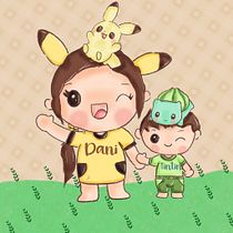 Mi proyecto del curso: Diseño de personajes estilo kawaii. Design, Traditional illustration, Character Design, Vector Illustration, and Manga project by daniela andrade correal - 04.16.2023