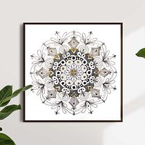 My project for course: The Art of Mandala Drawing: Create Geometric Patterns. Drawing & Ink Illustration project by Lisa Davis Palmer - 04.17.2023