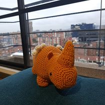 Mi proyecto del curso: Diseño y creación de amigurumis. Arts, Crafts, To, Design, Fiber Arts, DIY, Crochet, Amigurumi, and Textile Design project by Ana Milena Vargas - 04.17.2023