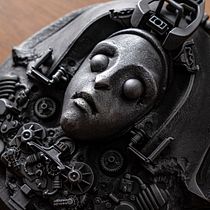 Mi proyecto del curso: Escultura: modelado de arcilla y ensamblaje. "Tika I". Un proyecto de Diseño de personajes, Artesanía, Bellas Artes, Escultura y Pintura decorativa de Tomas Barcelo - 17.04.2023