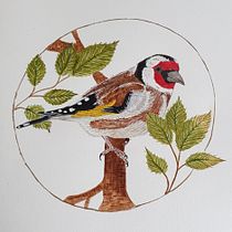 My project for course: Watercolor with Filigree and Metallic Details. Traditional illustration, Painting, Watercolor Painting, Botanical Illustration, Naturalistic Illustration, and Decorative Painting project by corjeffery - 04.16.2023