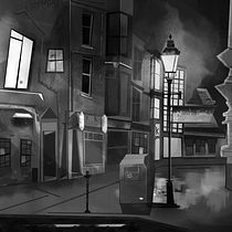 My project for course: Cinematic Digital Illustration with Photoshop. Traditional illustration, Digital Illustration, and Concept Art project by John William - 04.17.2023