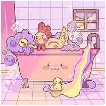 My project for course: Designing Kawaii Worlds: Spread Joy Through Illustration. Character Design, Digital Illustration, and Manga project by Linds G - 04.16.2023