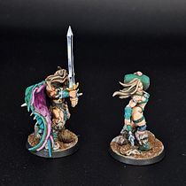 My project for course: Introduction to Painting Miniatures. Projekt z dziedziny Craft,  Sztuki piękne, Rzeźba, Malarstwo dekorac i jne użytkownika tony_hodge322 - 18.04.2023