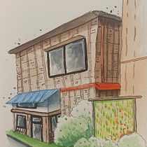 Meu projeto do curso: Desenho arquitetônico expressivo com marcadores coloridos. Een project van  Schetsen,  Tekening,  Architecturale illustratie, Sketchbook y  Illustratie met inkt van lvriosb - 14.04.2023