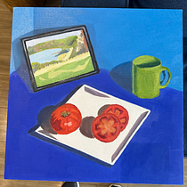 Mi proyecto del curso: Pintura al óleo desde cero. Artes plásticas, Pintura, e Pintura a óleo projeto de azul_alejo - 18.04.2023
