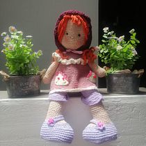 Mi proyecto del curso: Elaboración de muñecas amigurumi románticas Ein Projekt aus dem Bereich H, werk, Spielzeugdesign, Weben, Crochet, Amigurumi und Textildesign von julys10 - 18.04.2023