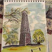 My project for course: Watercolor Travel Journal. Traditional illustration, Watercolor Painting, Architectural Illustration, and Sketchbook project by shaheens - 04.19.2023