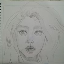 Mi proyecto del curso: Sketchbook de retrato: explora el rostro humano Ein Projekt aus dem Bereich Skizzenentwurf, Zeichnung, Porträtzeichnung, Artistische Zeichnung und Sketchbook von manuelajimenez_vargas - 21.04.2023