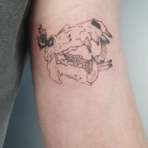 Meu projeto do curso: Técnicas de tatuagem blackwork com fine line. Un projet de Conception de tatouage de Thamy Maria - 21.04.2023