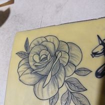 Mi proyecto del curso: Introducción a las técnicas del tatuaje. Ilustração tradicional, Desenho de tatuagens e Ilustração botânica projeto de jhonatanedu749 - 21.04.2023