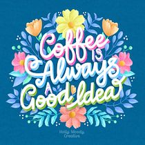My project for course: Floral Lettering with Procreate Ein Projekt aus dem Bereich Digitales Lettering und Lettering von Holly - 20.04.2023