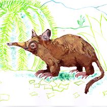 Mein Abschlussprojekt für den Kurs: Kreative Illustrationstechniken mit Gouache. Traditional illustration, Character Design, Fine Arts, Painting, Children's Illustration, Gouache Painting, and Picturebook project by jule_29 - 04.21.2023