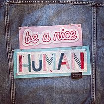 My project for course: Lettering for Embroidered Patches: Make a Wearable Statement. Embroider, Sewing, DIY, Upc, cling, and Textile Design project by Emie Yourd - 04.22.2023