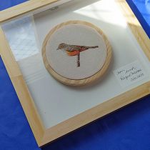 Meu projeto do curso: Técnicas de bordado realista. Traditional illustration, Embroider, and Textile Design project by floresnodesertoterapias - 02.14.2023