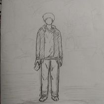 Mi proyecto del curso: Dibujo anatómico para principiantes. Fine Arts, Sketching, Pencil Drawing, Drawing, Realistic Drawing, and Figure Drawing project by dylan - 04.22.2023