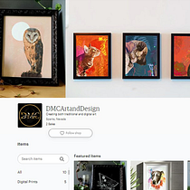 My project for course: Creating an Etsy Store from Scratch. Gestão de design, Marketing, Desenvolvimento de portfólio, Marketing digital, E-commerce, e Business projeto de Deanna Cordova - 21.04.2023