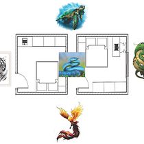 Meu projeto do curso: Introdução ao Feng Shui. Een project van  Interieurdecoratie y  Interieur van Guilherme Oliveira Barboza - 21.04.2022