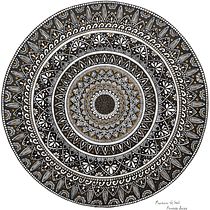 Mój projekt z kursu: Sztuka rysowania mandali: twórz geometryczne wzory. Drawing & Ink Illustration project by Anna Marczewska - 04.23.2023