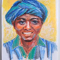 My project for course: Expressive Portrait Drawing with Soft Pastels. Un projet de Illustration traditionnelle, Beaux Arts, Dessin, Dessin de portrait , et Dessin artistique de Daniela Dumitru - 23.04.2023