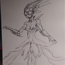 Mi proyecto del curso: Sketchbook fantástico: dibuja personajes desde la imaginación. Ilustração tradicional, Criatividade, Desenho, e Sketchbook projeto de Manuel - 23.04.2023