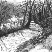 Mon projet du cours : Peinture de paysages réalistes à l'aquarelle. Projekt z dziedziny  Sztuki piękne,  Malarstwo, Sketching, Malowanie akwarelą, Ilustracja naturalist i czna użytkownika Philippe - 24.04.2023