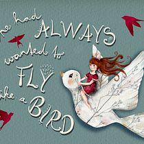 My project for course: ​​Playful Hand-Lettering for Children’s Book Illustration. Traditional illustration, Lettering, Drawing, H, Lettering, and Narrative project by jululfe - 04.20.2023