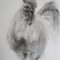 Mein Abschlussprojekt für den Kurs: Ausdrucksstarkes Zeichnen mit Holzkohle. Fine Arts, Drawing, Portrait Drawing, and Naturalistic Illustration project by alex.lue - 04.24.2023