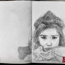 Mi proyecto del curso: Sketchbook de retrato: explora el rostro humano Ein Projekt aus dem Bereich Skizzenentwurf, Zeichnung, Porträtzeichnung, Artistische Zeichnung und Sketchbook von Emilio Romero - 07.04.2024