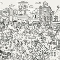 Mein Abschlussprojekt für den Kurs: Wimmelbild-Illustration mit Procreate. Ilustração tradicional, Ilustração digital, e Sketchbook projeto de linmarcellamueller - 14.04.2023