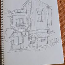 Mi proyecto del curso: Dibujo arquitectónico expresivo con marcadores de colores. Een project van  Schetsen,  Tekening,  Architecturale illustratie, Sketchbook y  Illustratie met inkt van jkrlosqc - 24.04.2023